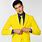 Bright Yellow Suit