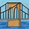 Brooklyn Bridge Drawing Simple