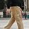Brown Cargo Pants Outfit Men