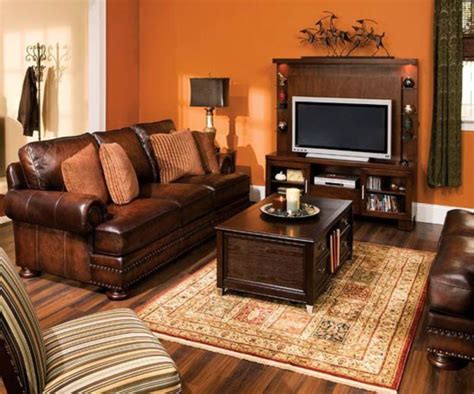 Brown Paint Living Room