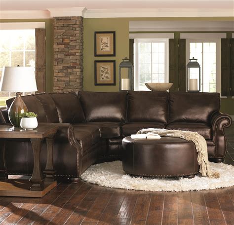 Brown Sectional Living Rooms