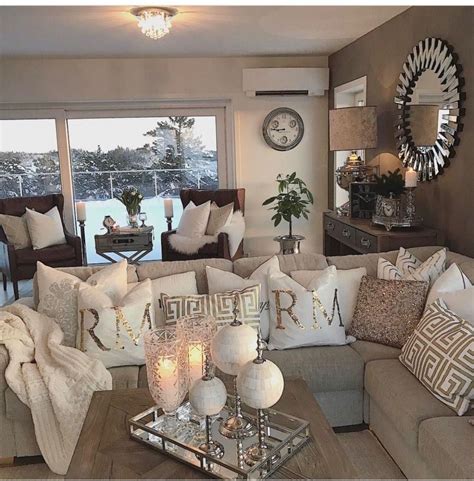 Brown and Cream Living Room Ideas