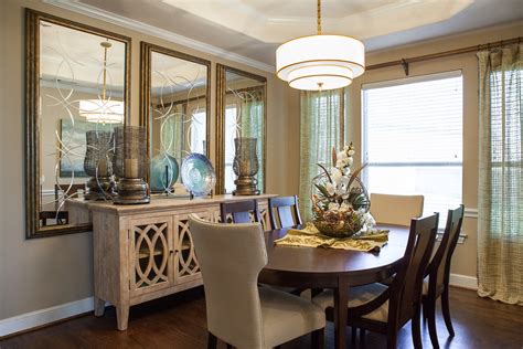 Buffet Mirrors Dining Room