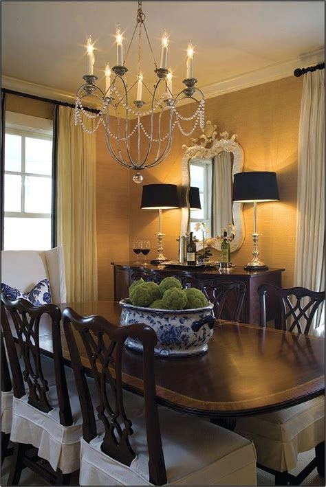 Buffet Table Idea for Dining Room