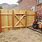 Build Wood Fence Gate