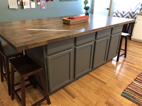Building a Kitchen Island with Seating