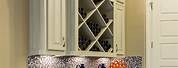 Built in Hutch with Wine Rack