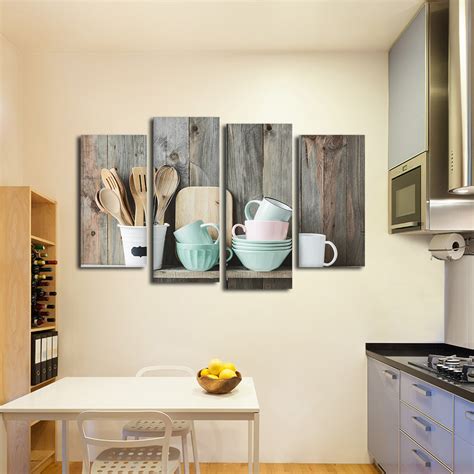 Canvas Kitchen Wall Decor