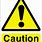 Caution Sharp Object Signs