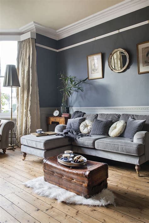 Charcoal Gray Living Room