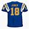 Chargers Throwback Jersey