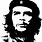 Che Guevara Black and White