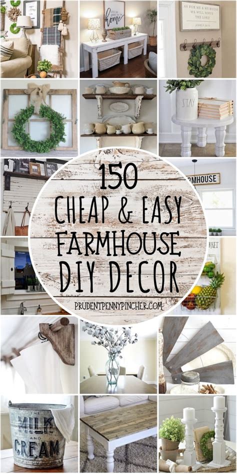Cheap DIY Farmhouse Decor