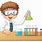 Chemistry Scientist Cartoon