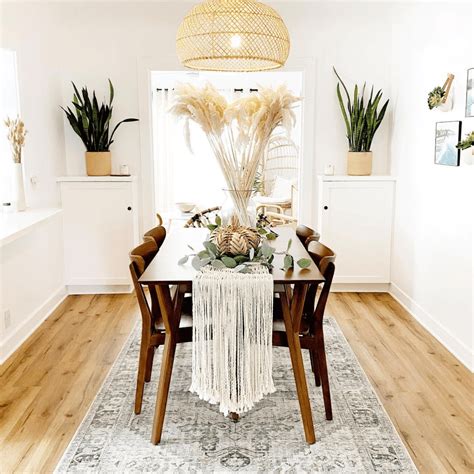 Chic Bohemian Dining Rooms