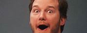 Chris Pratt Excited Face