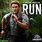 Chris Pratt Running Jurassic World