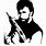 Chuck Norris Stencil
