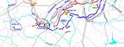 Civil War Petersburg Battle Location Map