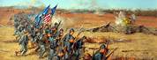 Civil War Soldiers in Battle