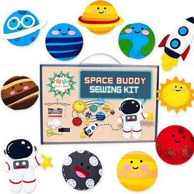 COCO&ESTEE SOLAR SYSTEM Sewing Kit for Kids Make Your Own Stuffed