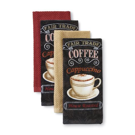 Coffee Themed Kitchen Towels