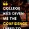 College Quotes