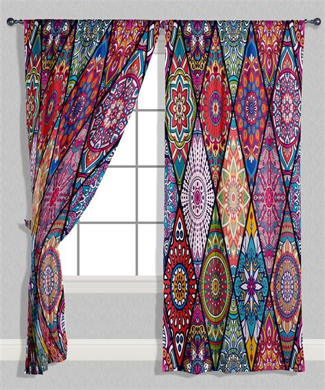 Colorful Bohemian Curtains