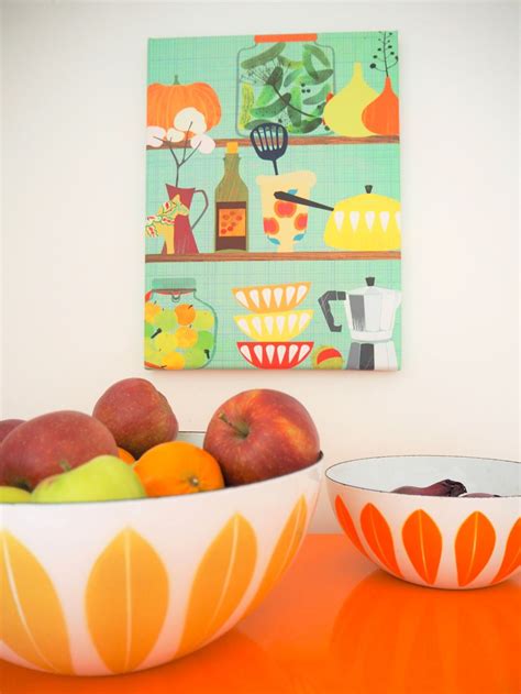 Colorful Kitchen Wall Art