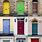 Colourful Doors