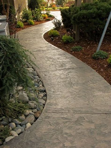 Concrete Garden Path