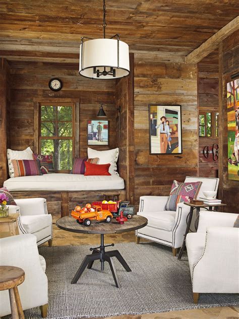 Contemporary Rustic Living Room