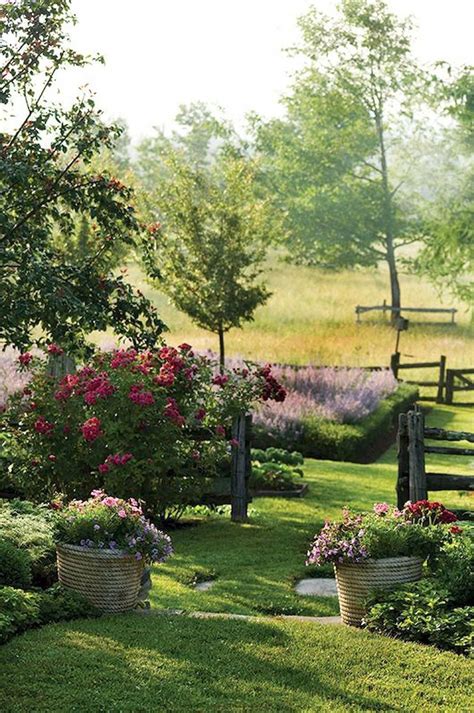 Country Back Yard Landscaping Ideas