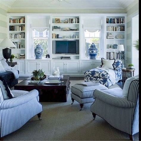 Country Blue Living Room