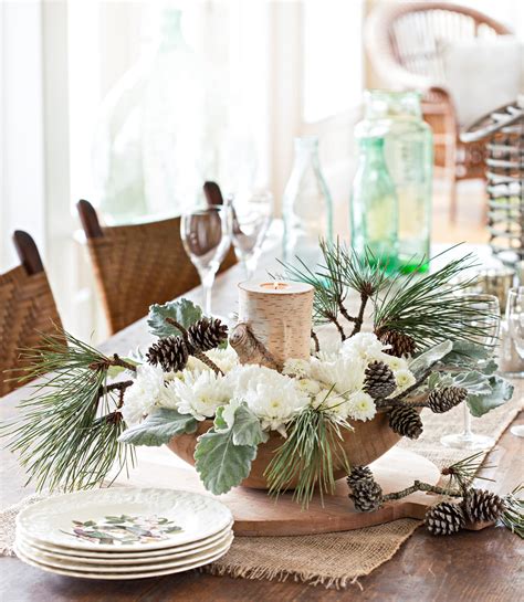Country Christmas Centerpieces