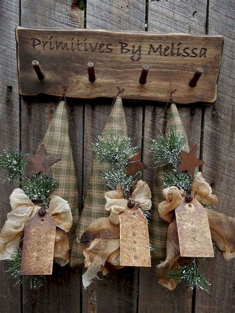 Country Christmas Primitive Craft Ideas