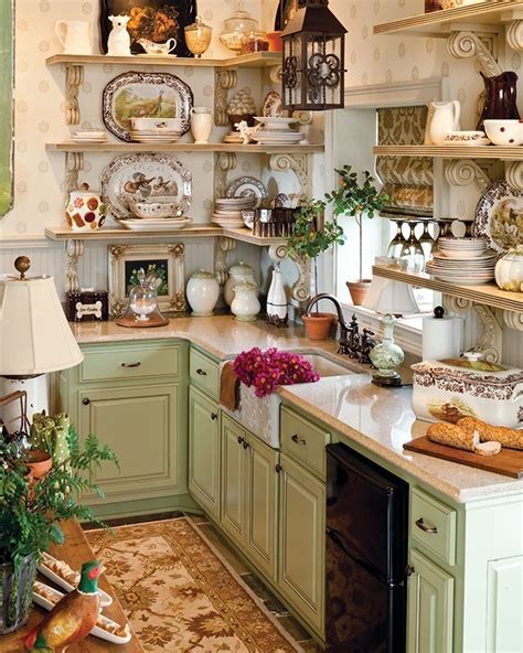 Country Cottage Kitchen Decorating Ideas