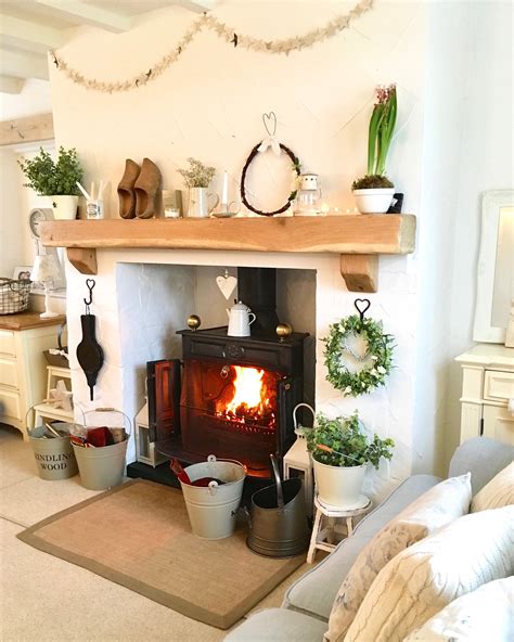 Country Cottage Style Fireplaces