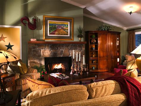 Country Family Room Ideas