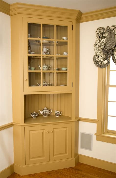 Country Kitchen Corner Cabinet