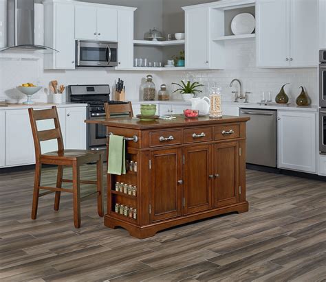 Country Kitchen Island Stools
