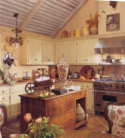 Country Kitchen Living Room