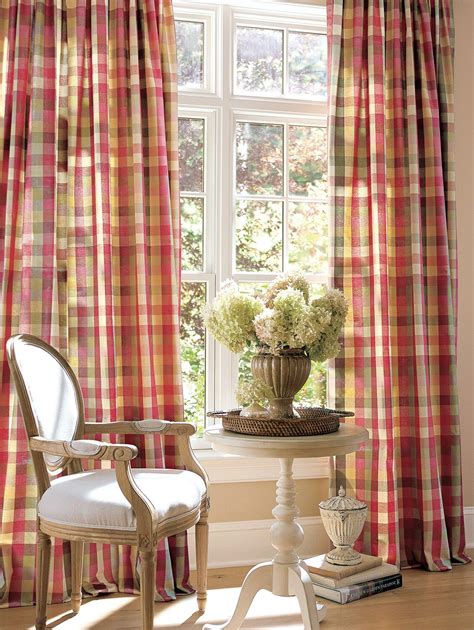 Country Living Room Curtains