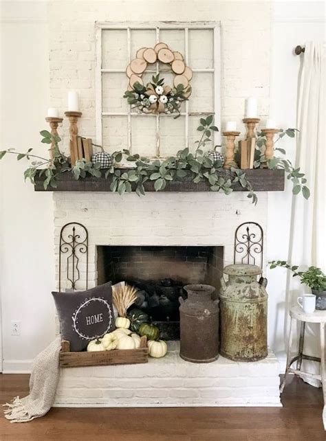 Country Mantel Decorating Ideas