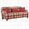 Country Plaid Sofa Broyhill Collection