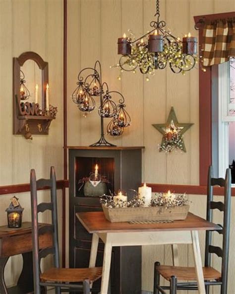Country Primitive Home Decorating Ideas