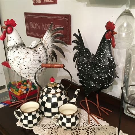 Country Rooster Kitchen Decor