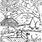 Country Scenery Adult Coloring Pages