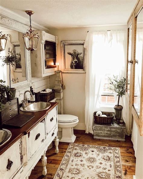 Country Style Bathroom Designs