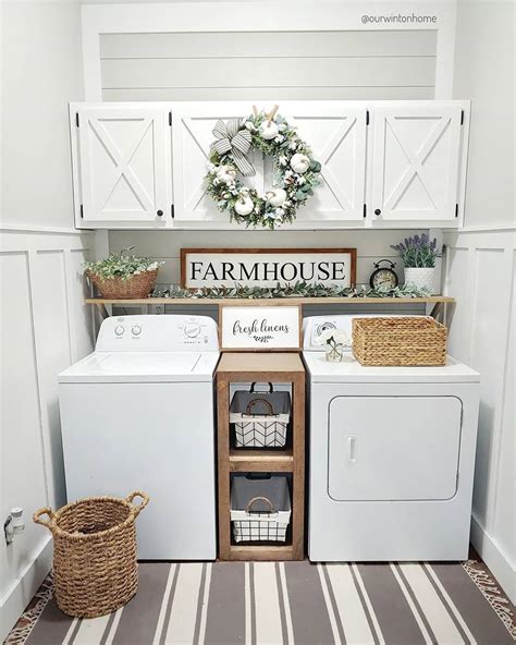 Country Style Laundry Rooms